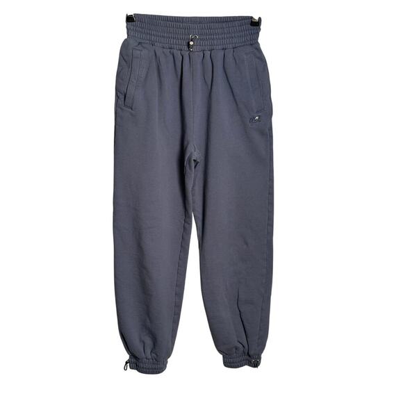 For‎ Love & Lemons Sz Small Josie Jogger Sweatpants Blue Victoria's Secret Cinch - Picture 1 of 8